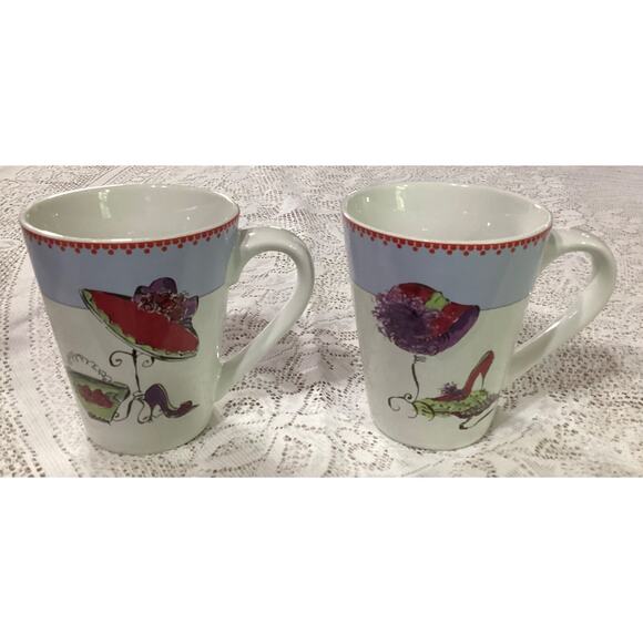 2 Different Rosanna Mugs ~ It’s My Time and Time to Play - Picture 1 of 11